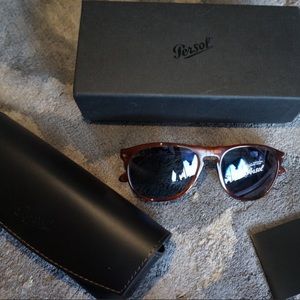 Brown frame Persol sunglasses